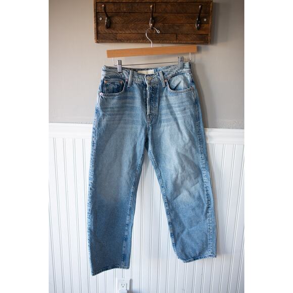 MOTHER The Ditcher Crop Jeans 25 NEW FLAW - Picture 2 of 6